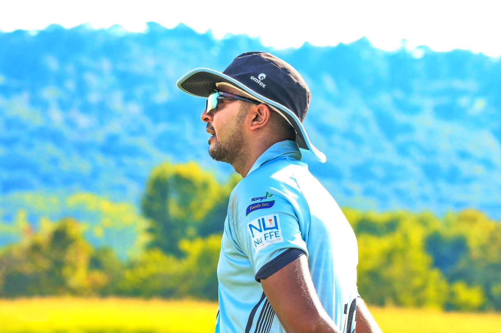 Pavan Kahar batting